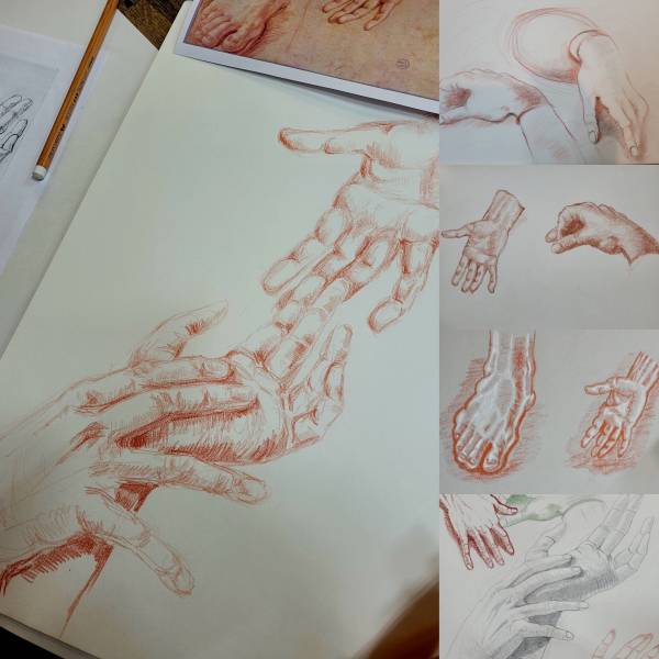 Sanguine & Pierre Noire