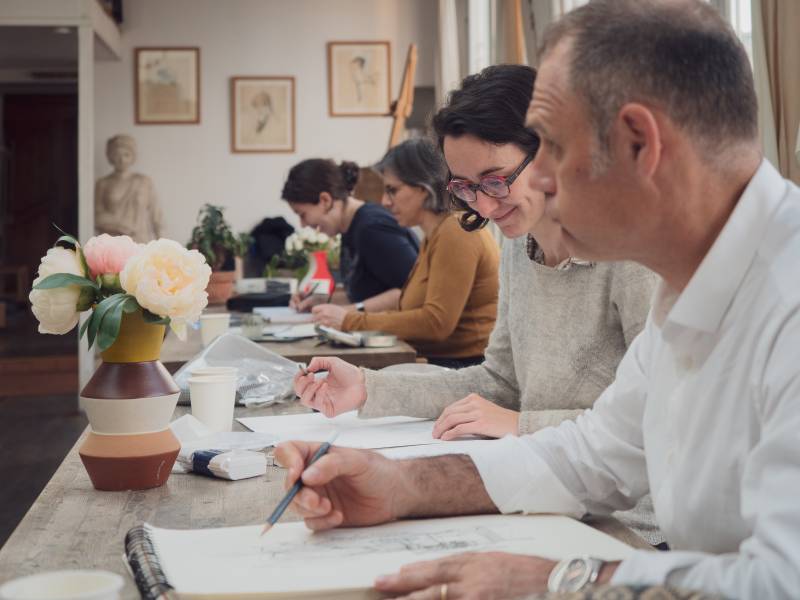 Cours de dessin & de peinture