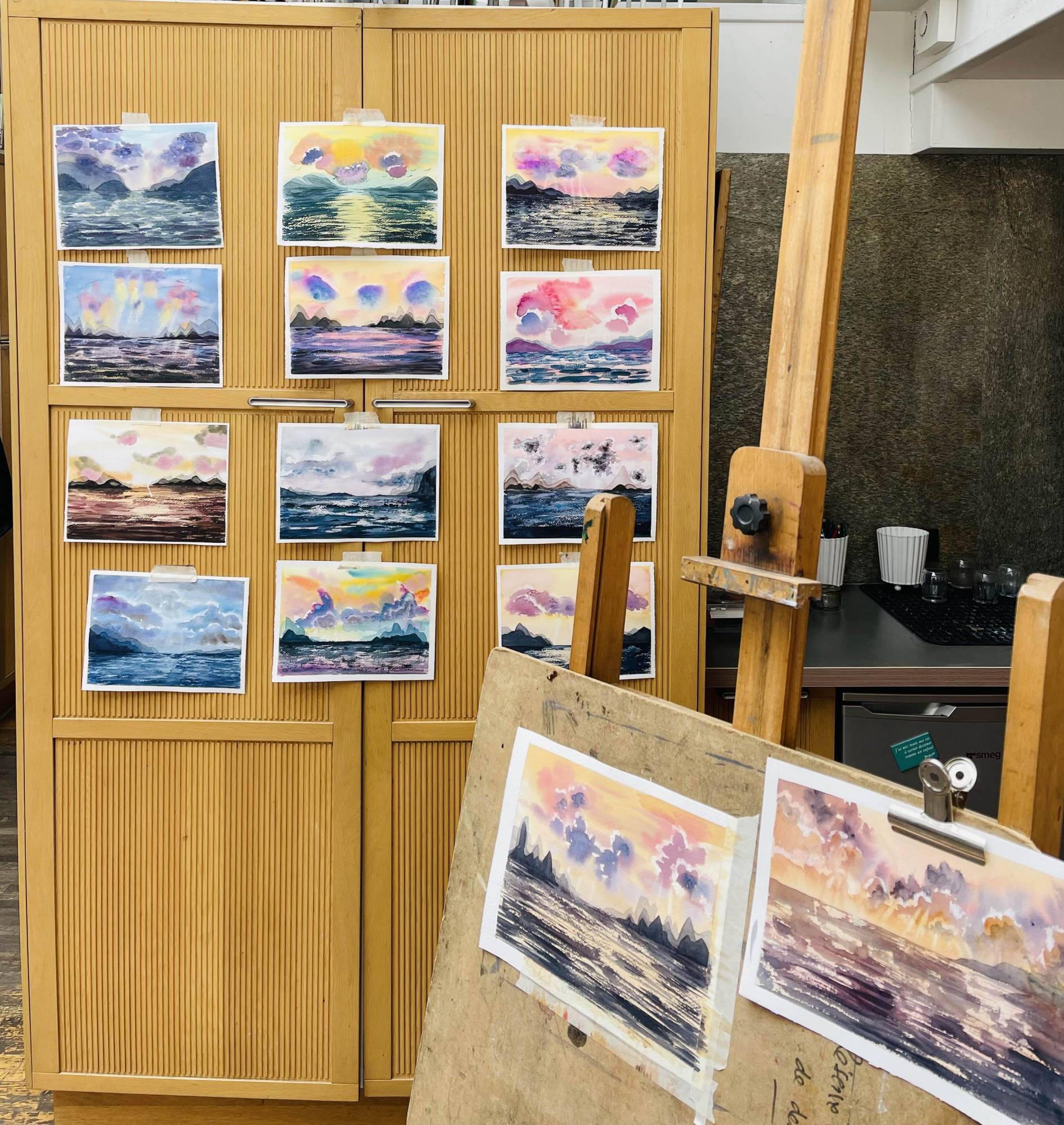 Où trouver des cours d'Aquarelle pour Adultes à Paris, tous niveaux