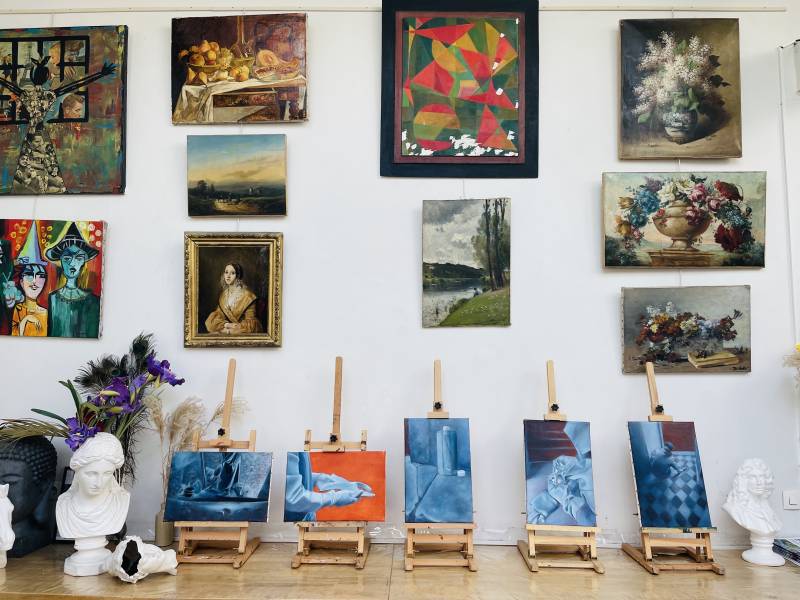 Cours de Peinture à l'huile pour Adultes à Paris, tous niveaux