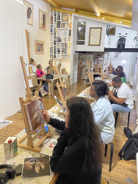 Cours de Peinture à l'huile pour Adultes à Paris, tous niveaux