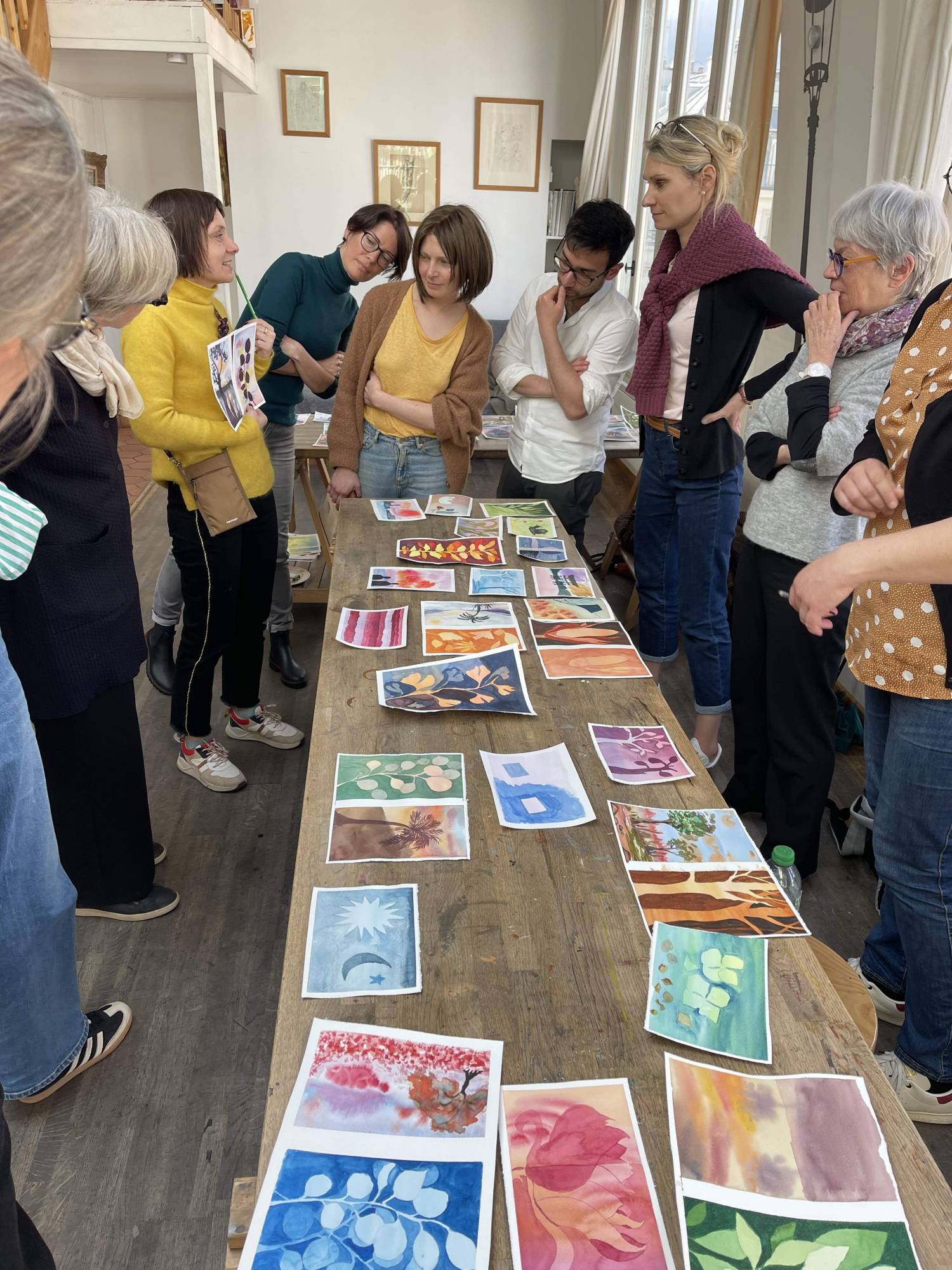 Faire une Team building artistique dans une atelier à Paris