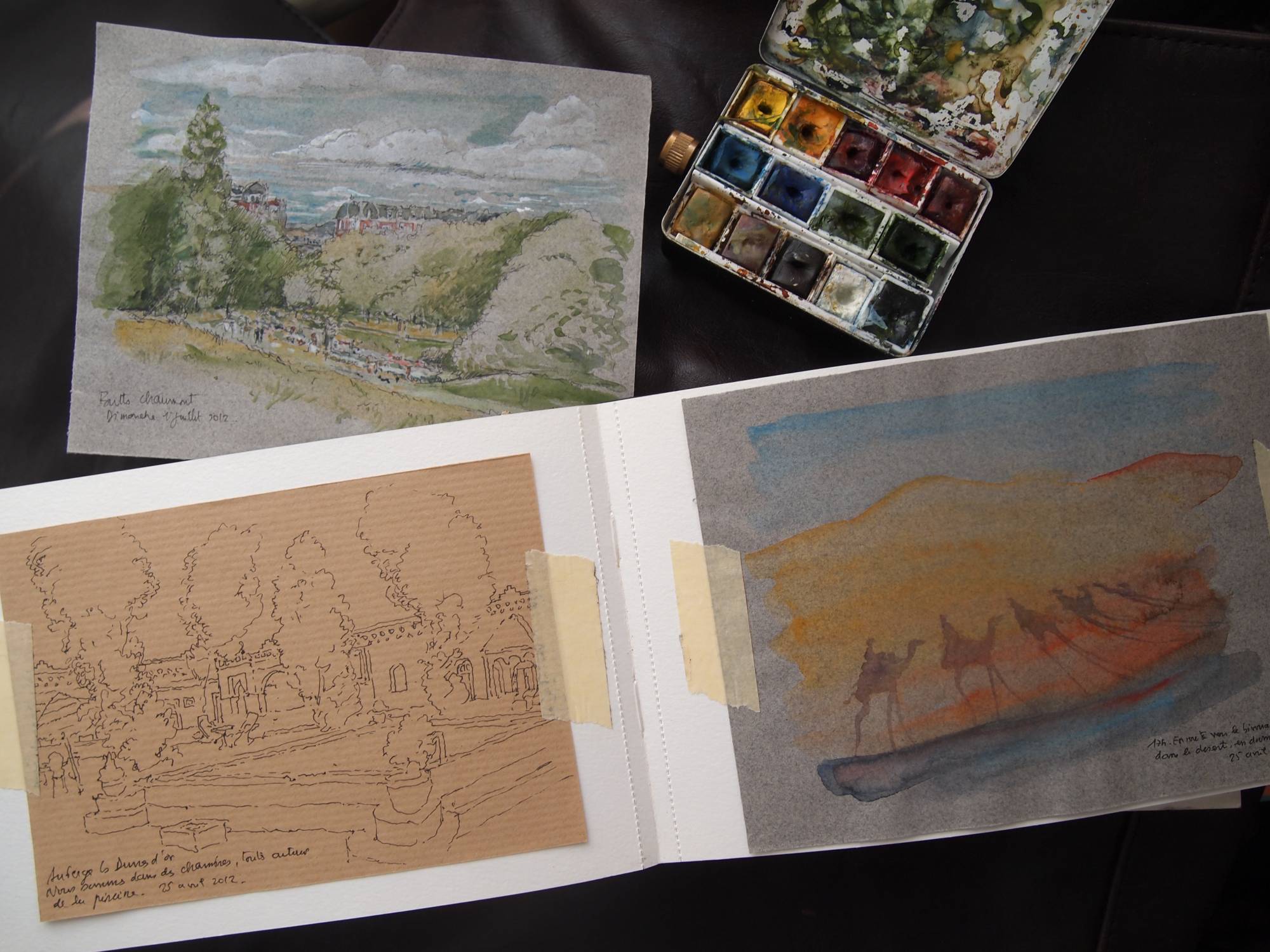 comment réaliser son carnet de voyage