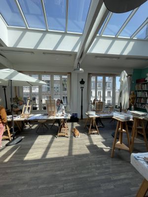 Notre zone d'activité pour ce service Ecole de dessin pour apprendre le fusain